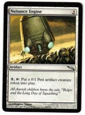 Magic_the_gathering Mirrodin Nuisance Engine #221 2003,MTG,LP Uncommon