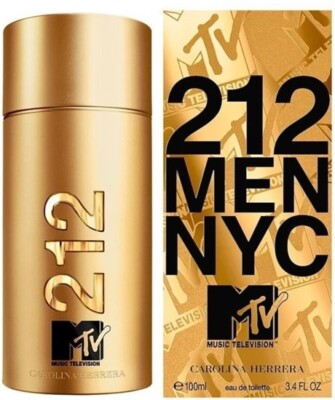 212 VIP Black Music Television Carolina Herrera -Luxury Perfume Top Fragranc  