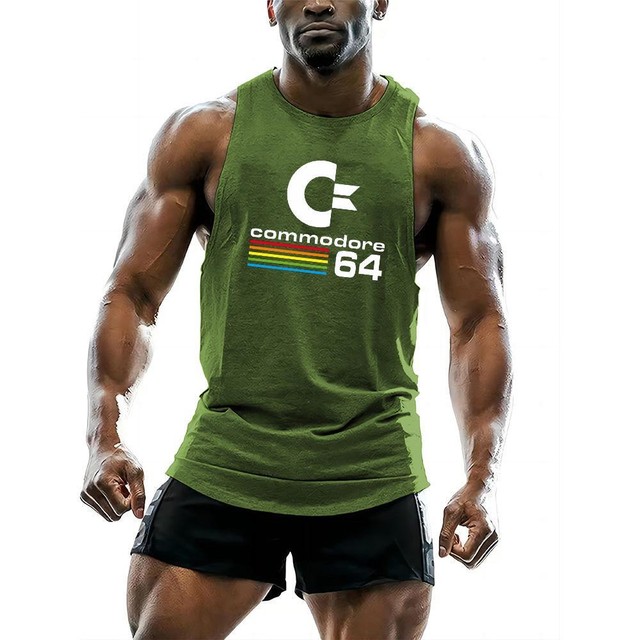 Camiseta Sin Mangas De Gimnasio Para Hombre Moda Deportiva De Malla Transpirable