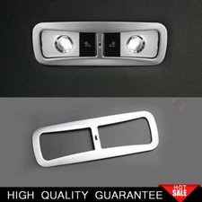 Fit For Honda HR-V Vezel 2016-2022 Matte Silver Rear Reading Light Cover Trim 1*