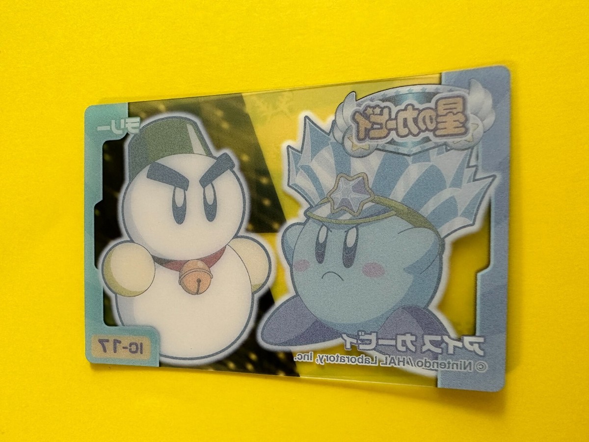 Kirby Clear Card Chilly No.IC-17 Very Rare japanese F/S | eBay