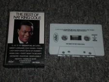 The Best Of Nat King Cole 1968 Jazz Swing Vocal Cassette Tape FAST SHIPPING