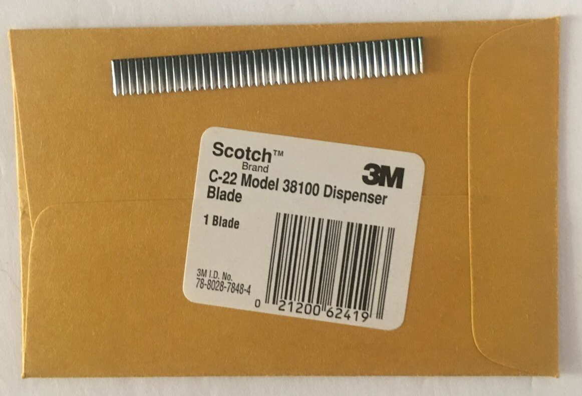 Scotch Brand 3M C22 Model 38100 Dispenser Replacement Blade (1 per