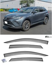 For 21-24 Toyota Venza Mugen Style Tape On Side Vent Window Visors Rain Guards