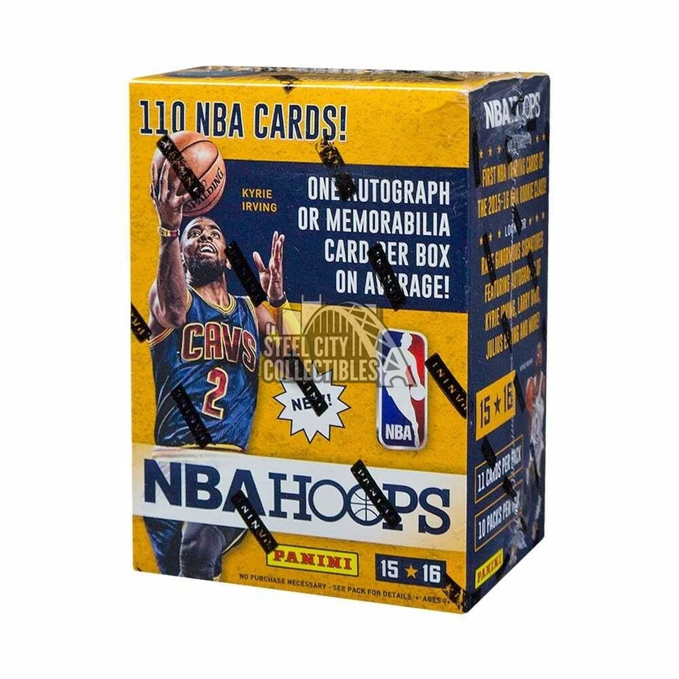 2015-16 Panini NBA Hoops Basketball 10-pack Blaster Box