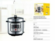 PENTOLA A PRESSIONE ELETTRICA 900W 5 LT CON VARI PROGRAMMI DI COTTURA HM-5322