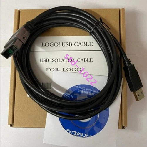 New LOGO USB-CABLE Programming Cable for Siemens 6ED1057-1AA01-0BA0/OBA6/A5, 1PC
