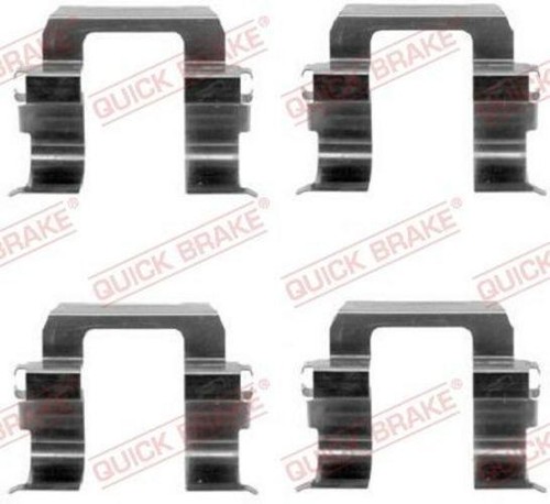 Kit D’accessoires Plaquette De Frein METZGER 109-1702 - Compatible Nombreuses Références