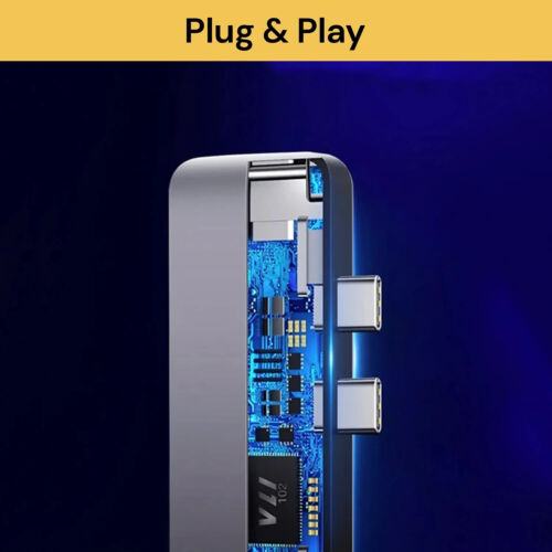 7 In 2 Usb 3.0 Type-c Card Reader To Sd/tf/usb Hub Adapter Micro Sd Card Pc - Picture 9 of 11