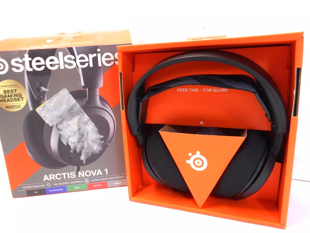 Arctis Nova 1, The Gaming Headset for PC with Almighty Audio