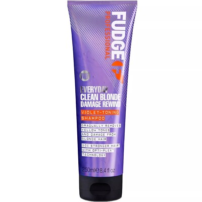 FUDGE Everyday Clean Blonde Damage Rewind Shampoo für blondes Haar 250ml *NEU*