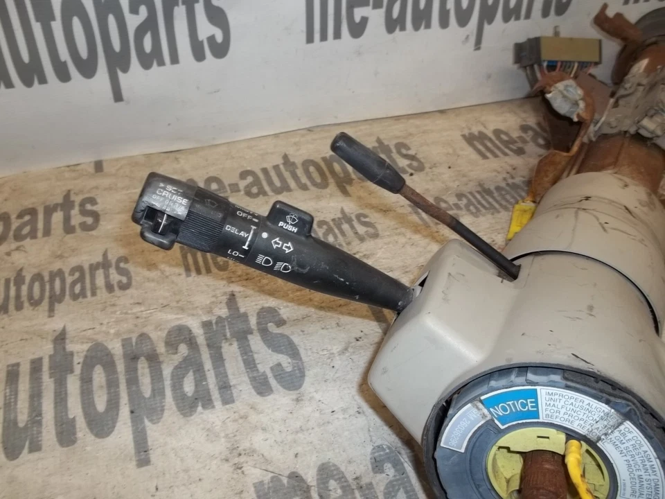 Cadillac Sevilla Eldorado 1994 OEM conjunto de columna de dirección con llave 26040513 DZH Foto 2 de 4