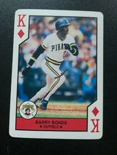 1990 The US Playing Card Co. Barry Bonds Card MINT