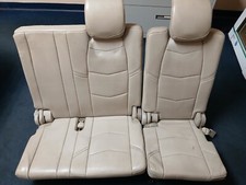 15-20 Escalade Shale Leather Power Folding Third 3rd Row Lh Rh Backseat Seats Oe 15-20 Escalade Shale Leather Power Folding Third 3rd Row Lh Rh Backseat Seats Oe