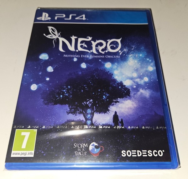 NOTHING EVER REMAINS OBSCURE NERO PS4 NUEVO PRECINTADO PAL ESPAÑA MINT NEW RARO