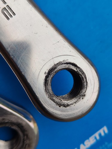 SHIMANO DURA ACE KURBELGARNITUR FC-7400 170 JH VIA JAPAN GUARNITURA BICI VINTAGE - Bild 8 von 24