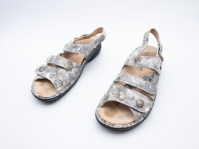 Finn Comfort Damen Sandale Sandalette Sommerschuh Halbschuh Gr40 EU Art 23337-80