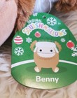 NWT Squishmallow 8” BENNY The Bigfoot Brown Yeti Winter Trapper Hat 2023 — photo 3