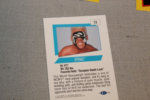 1991 Impel WCW Wrestling Card Complete Finish Fill Your List Set U-Pick - Bild 26 von 321