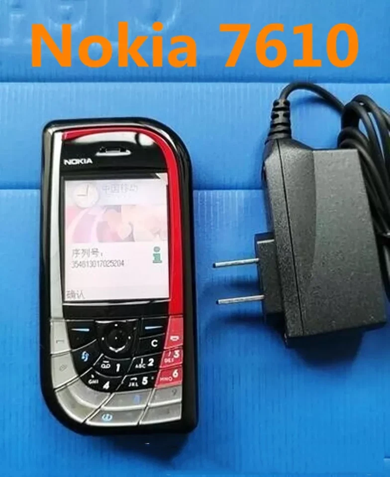 Nokia 7610 2G 1MP GSM 900 / 1800 / 1900 Unlocked Bluetooth phone New