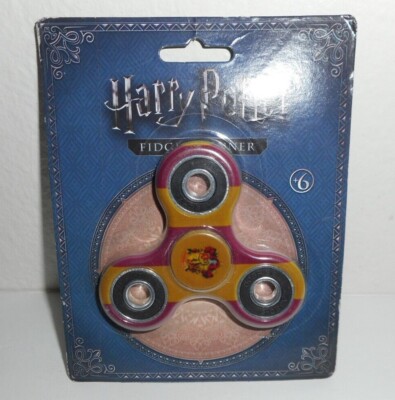 Harry Potter Fidget Spinner Bin Gryff Stripe WB New Collectible 