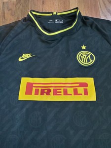 Nike Pirelli Inter Milan Soccer Jersey Dri Fit Men's Size L #21 El. Granada  | eBay