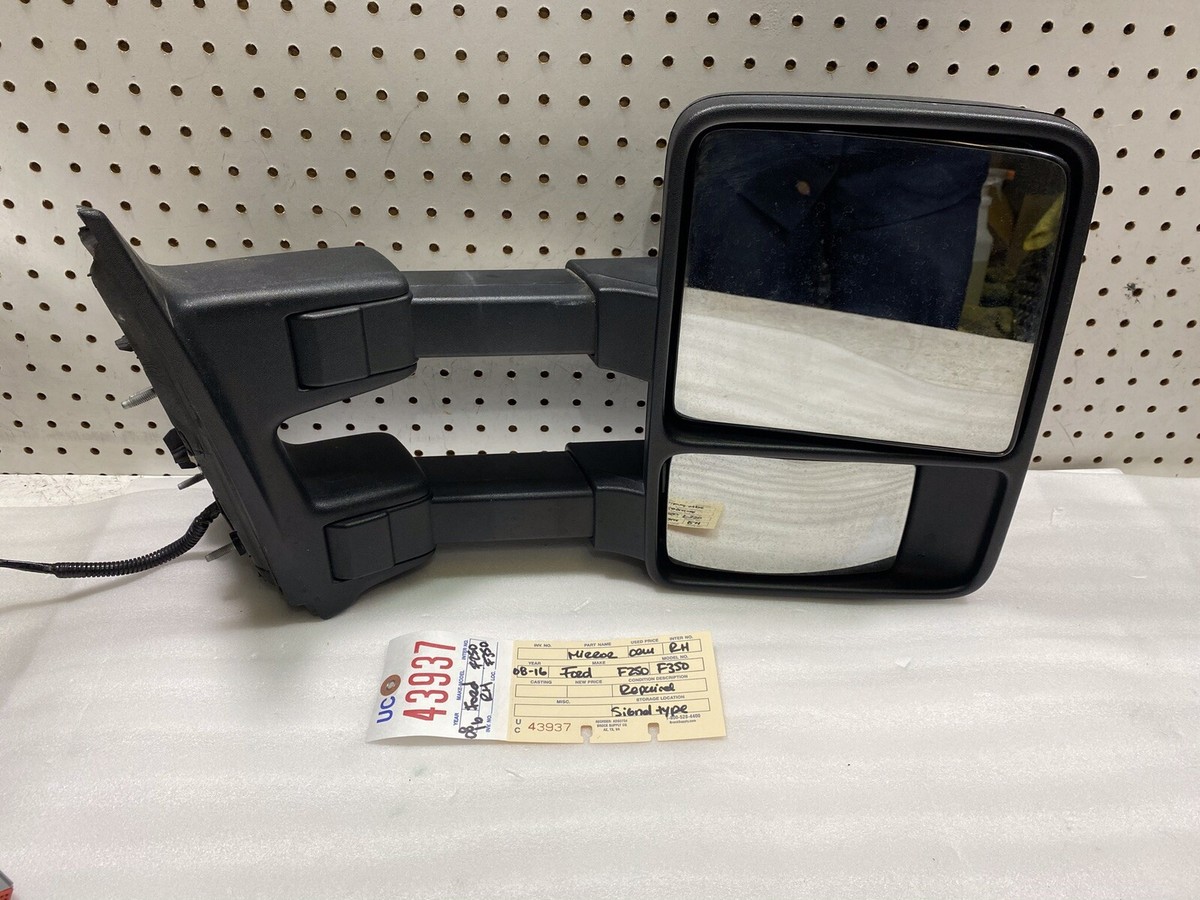 Rétroviseur Droit De Remorquage Pour Ford F-250/F-350 Super Duty 2008-2016 - OEM Chauffant Avec Clignotant