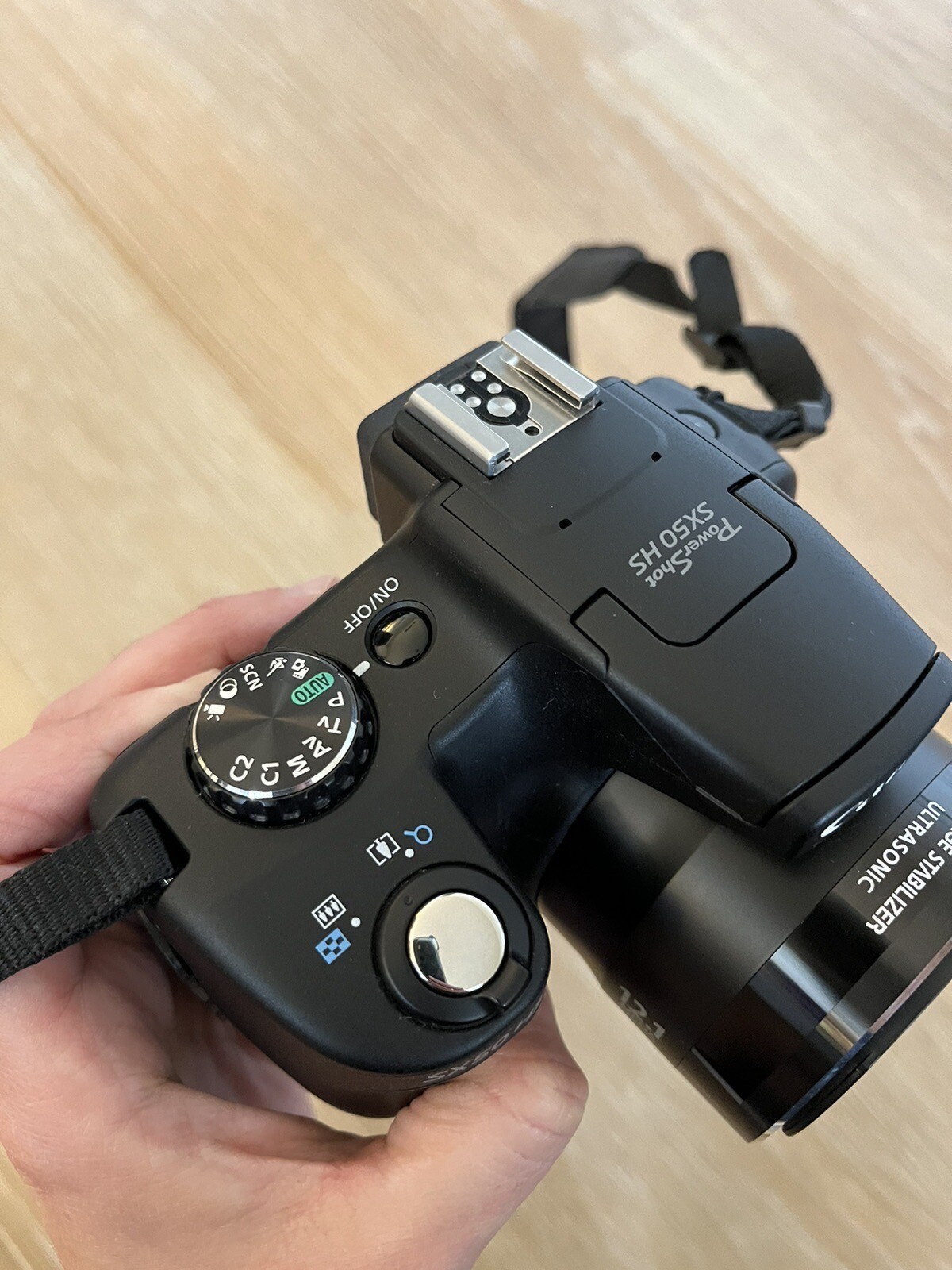 Canon PowerShot SX50 HS 12.1MP Digital Camera With Battery Charger