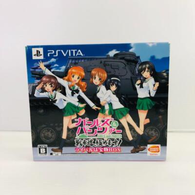 PlayStation PS Vita Girls & Panzer Anime Game Limited Video Game PlayStation PS Vita Girls & Panzer Anime Game Limited Video Game