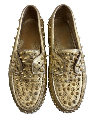 CHRISTIAN LOUBOUTIN PIK BOAT FLAT VELOUR GG SHOES SIZE 42.5 SNEAKERS AUTHENTIC Christian Louboutin Burgundy Suede Pik Boat Slip-On Sneakers  main image 3