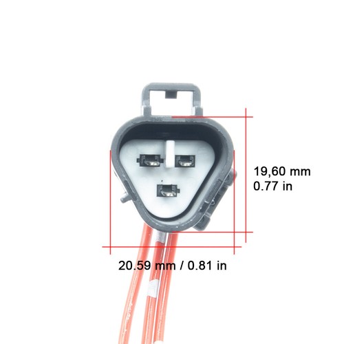 Conector compresor de aire acondicionado Lexus RC 200t. 2016-2017. 88320-48320 - Imagen 2 de 5