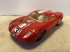 Vintage Marx Hong Kong Friction Motor Plastic Race Car W/Driver-For Parts