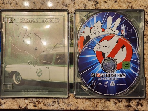 *DING Ghostbusters 1 & 2 STEELBOOK Embossed (Blu-ray Disc, Germany) - Picture 12 of 15
