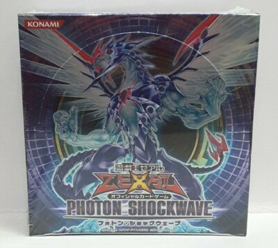 Konami Yugioh Asiatische Version Photon Shockwave Booster Box Japanisch Neu Ovp