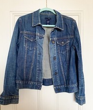 Gap Classic Denim Jacket, M/uk12, Vintage Festival/boho (levi's/wrangler/lee)