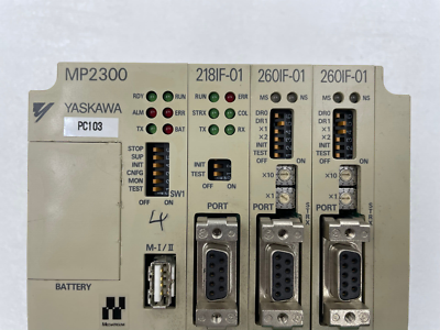 Yaskawa JEPMC-MP2300 Controller with 218IF-01 260IF-01 x2 Modules