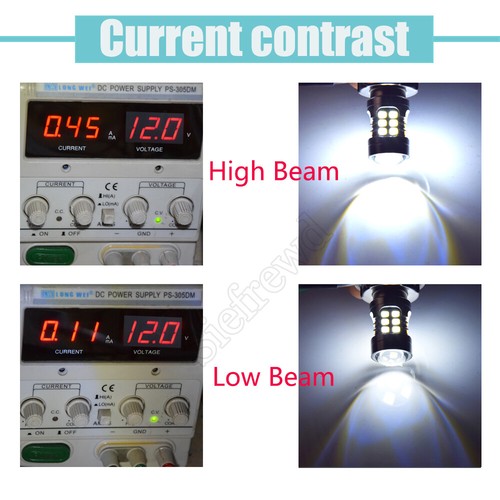 1Pcs 12V BA20D H6 LED Motorbike Scooter Headlight Bulb Hi/Lo Beam Moped ATV UTV - Picture 8 of 9