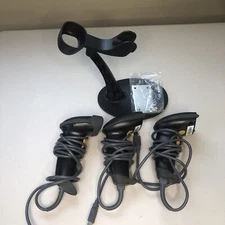 Lot of 3 YHD AA & Wone Nice WN3300 Handheld USB Laser Barcode Scanner with Stand