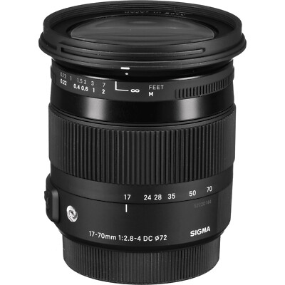 Sigma Objektiv 17 70 mm f/2,8 4 DC Macro OS HSM Contemporary 'C' Nikon
