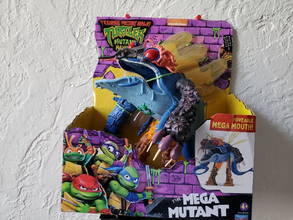 Figura de acción exclusiva Teenage Mutant Ninja Turtles Mutant Mayhem The Mega Mutant Foto 2 de 4