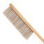 thumbnail 7  - Wood Honey Brush Wasp bee Sweep Two Rows Of Horse Tail Hair Beekeeping Tools .mj