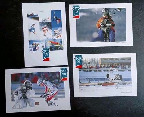 8 ORTO 1998 Nagano Winter Olympics Postcards Japan - Picture 5 of 6