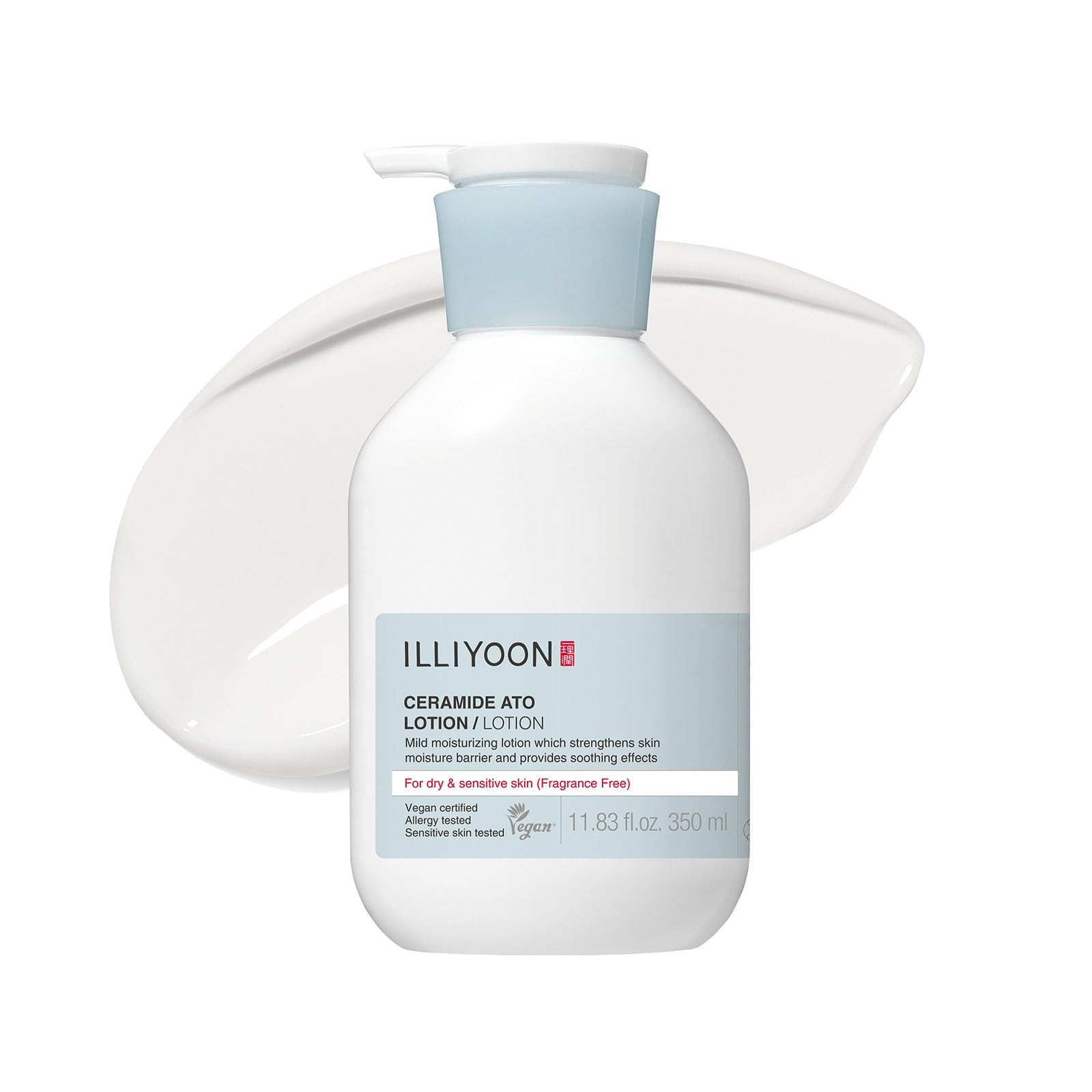 Illiyoon Ceramide Ato Lozione 350ml: Idratazione K-Beauty per Pelle Sensibile