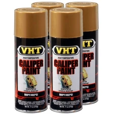 VHT Paint VHTSP736 (4-PACK); Caliper Paint 11oz Aerosol Gold 900°F Intermittent