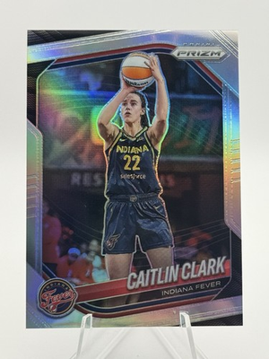 #ad Caitlin Clark 2025 Panini Prizm WNBA #22 Silver Prizm $49.99