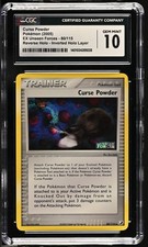 CGC 10 Curse Powder 2005 EX Unseen Forces 80 Reverse Holo Inverted Layr Pokémon on eBay