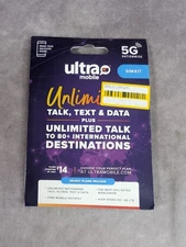 Ultra Mobile Triple Punch Mini/Micro/Nano SIM Card, Purple