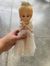 Vintage Christmas Angel With Candle Tree Topper Original Box