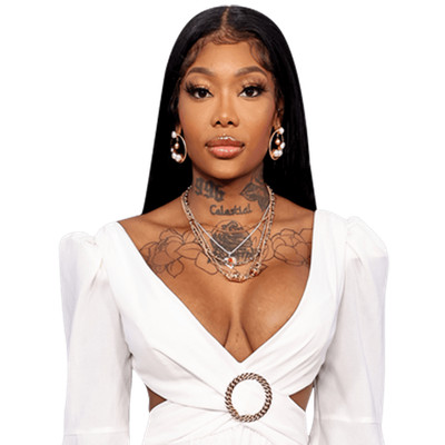 Summer Walker (White Dress) Half Body Buddy Cutout