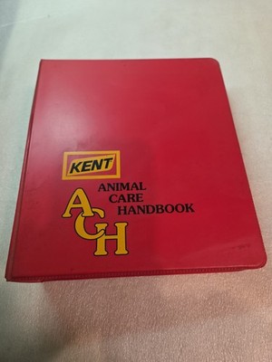 Kent ANIMAL CARE Handbook BY KENT FEEDS 